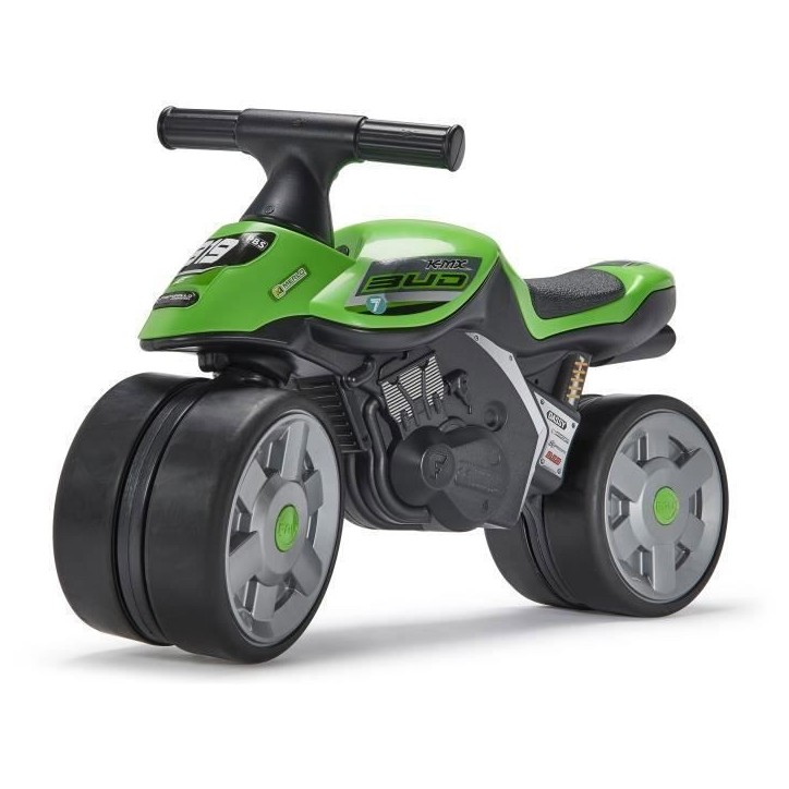 Porteur Moto - FALK - Bud Racing - Des 12 mois - 100% Fabriqué en France - 40% de plastique recyclé Porteur Moto - FALK - Bud Racing - Des 12 mois - 100% Fabriqué en France - 40% de plastique recyclé