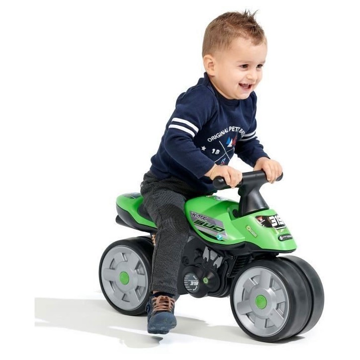 Porteur Moto - FALK - Bud Racing - Des 12 mois - 100% Fabriqué en France - 40% de plastique recyclé Porteur Moto - FALK - Bud Racing - Des 12 mois - 100% Fabriqué en France - 40% de plastique recyclé