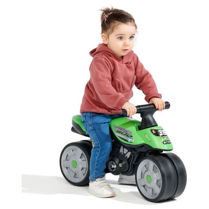 Porteur Moto - FALK - Bud Racing - Des 12 mois - 100% Fabriqué en France - 40% de plastique recyclé Porteur Moto - FALK - Bud Racing - Des 12 mois - 100% Fabriqué en France - 40% de plastique recyclé