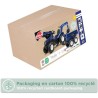 Tractopelle a pédales New Holland - FALK - Excavatrice et Remorque -