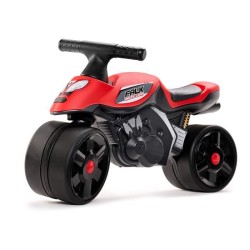 Porteur Baby Moto Falk Racing Team - Draisienne - Larges roues - Rouge