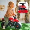 Porteur Baby Moto Falk Racing Team - Draisienne - Larges roues - Rouge
