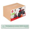 Porteur Baby Moto Falk Racing Team - Draisienne - Larges roues - Rouge