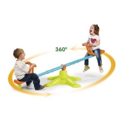 Balançoire Twister - FEBER - Tourne sur 360° - Pour Enfant a partir