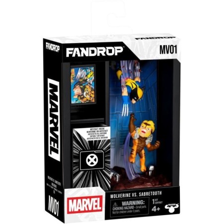 Figurine - FANDROP x STAR WARS - Wolverine vs Dents-de-Sabre - Vitrine