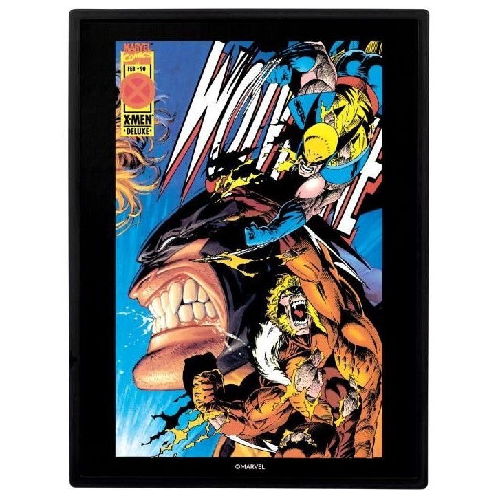 Figurine - FANDROP x STAR WARS - Wolverine vs Dents-de-Sabre - Vitrine avec scene culte + mini affiche - 18 cm Figurine - FANDROP x STAR WARS - Wolverine vs Dents-de-Sabre - Vitrine avec scene culte + mini affiche - 18 cm