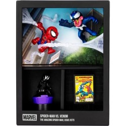 Figurine - FANDROP x STAR WARS - Spider-Man vs Venom - Vitrine avec sc