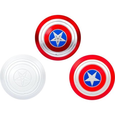 Figurine - FANDROP x STAR WARS - Captain America vs Thanos - Vitrine avec scene culte + mini affiche - 18 cm