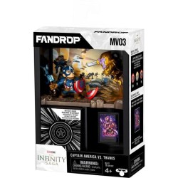 Figurine - FANDROP x STAR WARS - Captain America vs Thanos - Vitrine a