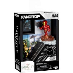 Figurine - FANDROP x STAR WARS - Iron Man vs Loki - Vitrine avec scene