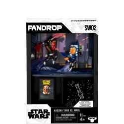 Figurine - FANDROP x STAR WARS - Darth Maul vs Ahsoka - Vitrine avec s