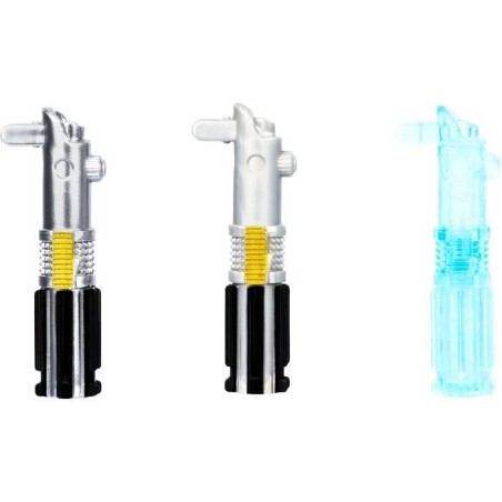 Figurine - FANDROP x STAR WARS - Luke vs Dark Vador - Vitrine avec scene culte + mini affiche - 18 cm