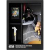 Figurine - FANDROP x STAR WARS - Luke vs Dark Vador - Vitrine avec sce
