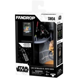 Figurine - FANDROP x STAR WARS - Luke vs Dark Vador - Vitrine avec sce