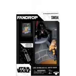 Figurine - FANDROP x STAR WARS - Luke vs Dark Vador - Vitrine avec sce