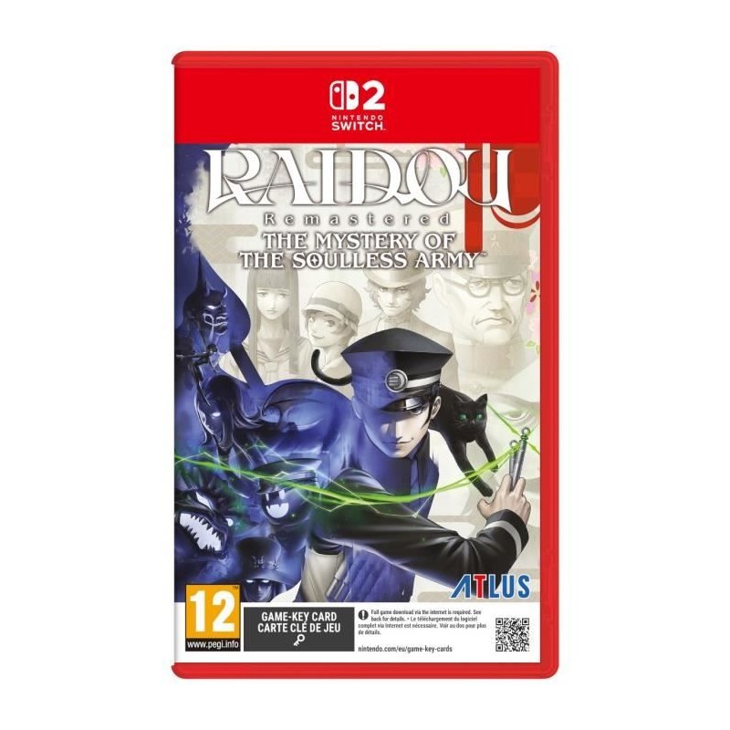 RAIDOU Remastered: The Mystery of the Soulless Army • Jeu Nintendo S RAIDOU Remastered: The Mystery of the Soulless Army • Jeu Nintendo S