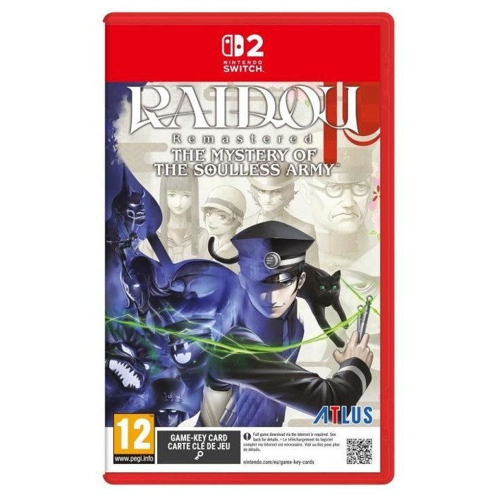 RAIDOU Remastered: The Mystery of the Soulless Army • Jeu Nintendo Switch 2 RAIDOU Remastered: The Mystery of the Soulless Army • Jeu Nintendo Switch 2