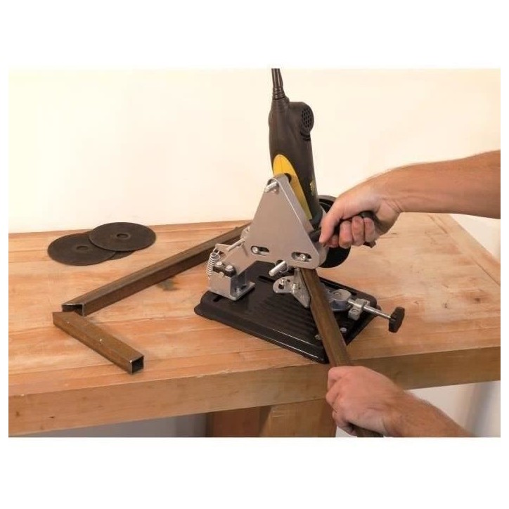 Support pour meuleuse d'angle AGS115-125 FARTOOLS - Transformez votre meuleuse en tronçonneuse