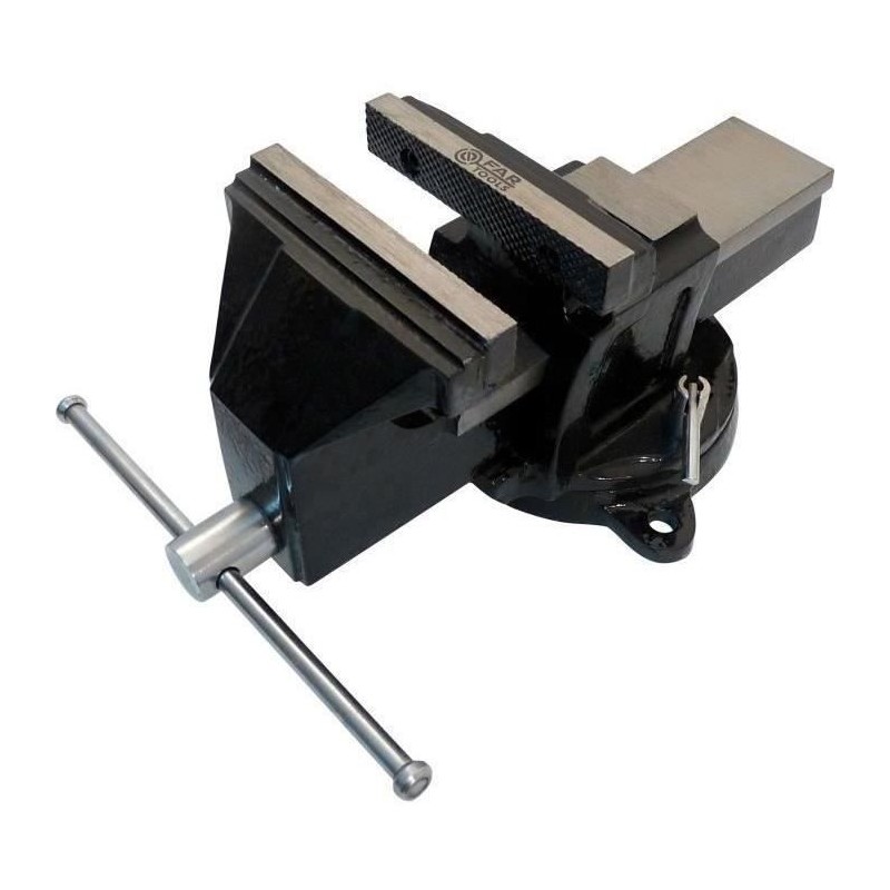 Etau en fonte a base rotative - FARTOOLS PRO - ETO 150 - Ouverture 135 Etau en fonte a base rotative - FARTOOLS PRO - ETO 150 - Ouverture 135