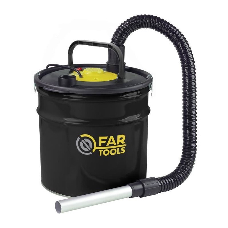 Aspirateur cendres FARTOOLS PRO - AMF 18B - Cuve métal - 18L (livré Aspirateur cendres FARTOOLS PRO - AMF 18B - Cuve métal - 18L (livré