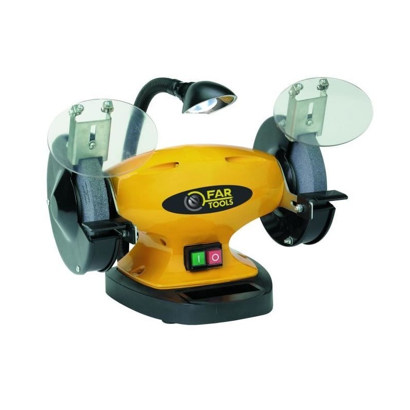 Touret a meuler - FARTOOLS PRO - BG 150B - 400 W - D 150 mm - Jaune - Touret a meuler - FARTOOLS PRO - BG 150B - 400 W - D 150 mm - Jaune -