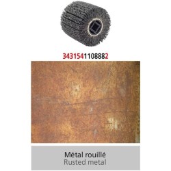 Brosse carbure de silicium - FARTOOLS - REX120C et REX200 - Métal/Pla