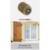 Brosse fil laitonné 0,3mm Ø80mm - FARTOOLS - pour décaper/dégriser