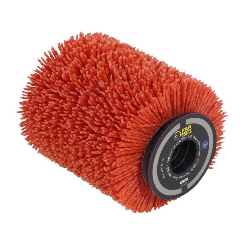Brosse nylon abrasifs - FARTOOLS - Ø80mm L 100mm - Pour décrasser/d Brosse nylon abrasifs - FARTOOLS - Ø80mm L 100mm - Pour décrasser/d