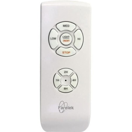 CORSICA Noir- Ventilateur de plafond Ø116cm 70W + éclairage LED