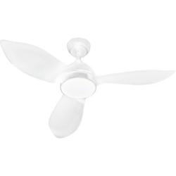CORSICA Blanc- Ventilateur de plafond Ø116cm 70W + éclairage LED