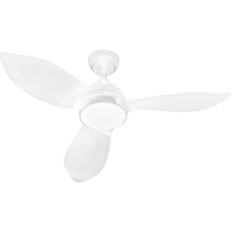 CORSICA Blanc- Ventilateur de plafond Ø116cm 70W + éclairage LED