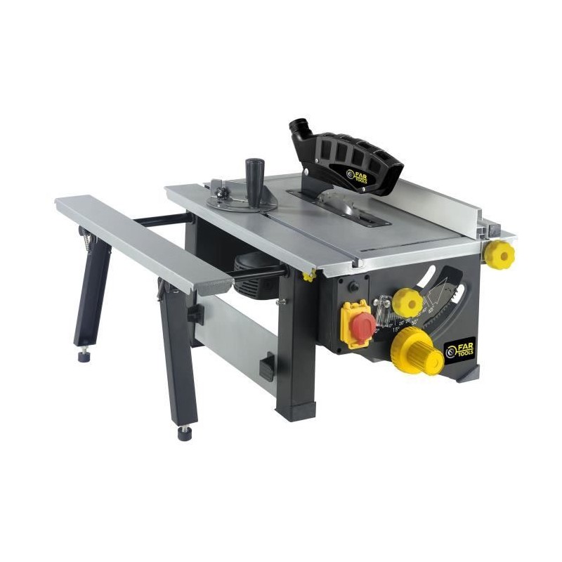 Scie de table - FARTOOLS - TS 1200 - 1200 W - Diametre 210 mm - Capaci Scie de table - FARTOOLS - TS 1200 - 1200 W - Diametre 210 mm - Capaci