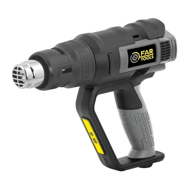 Décapeur thermique FARTOOLS DT 2000 - 2000W - 3 vitesses - 6 accessoi Décapeur thermique FARTOOLS DT 2000 - 2000W - 3 vitesses - 6 accessoi