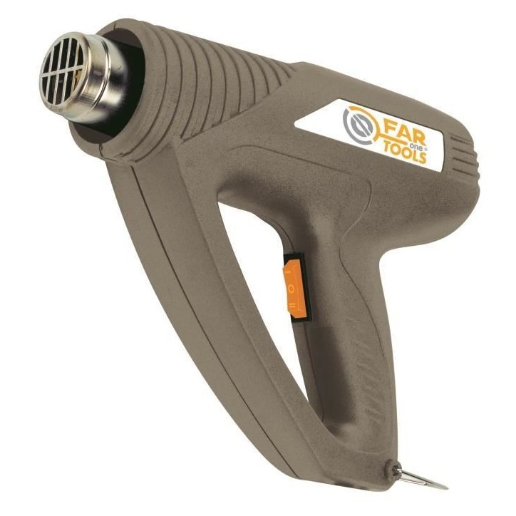 Pistolet a air chaud FARTOOLS ONE HGGW 1500C - 1500 W - 300-500 °C - 300/500 l/min