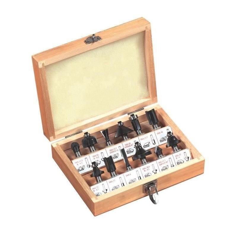 FAR TOOLS Jeu de 12 fraises FAR TOOLS Jeu de 12 fraises