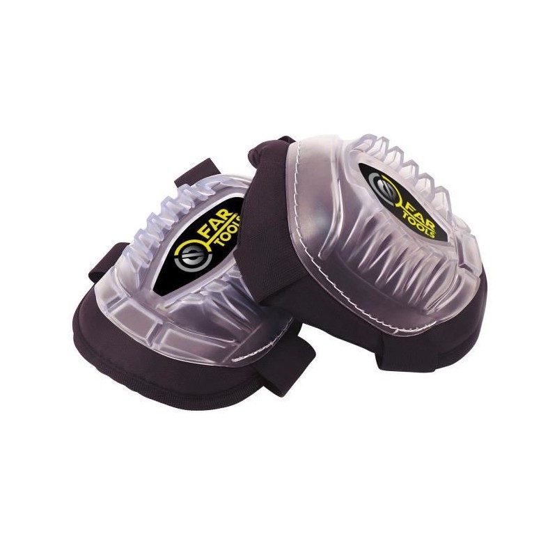 Genouilleres - FARTOOLS - Gel injecté - Noir - Silicone Genouilleres - FARTOOLS - Gel injecté - Noir - Silicone