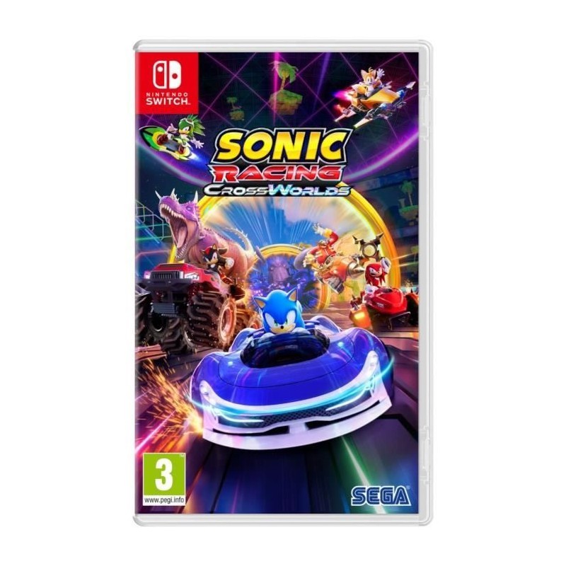 Sonic Racing : CrossWorlds - Jeu Nintendo Switch Sonic Racing : CrossWorlds - Jeu Nintendo Switch