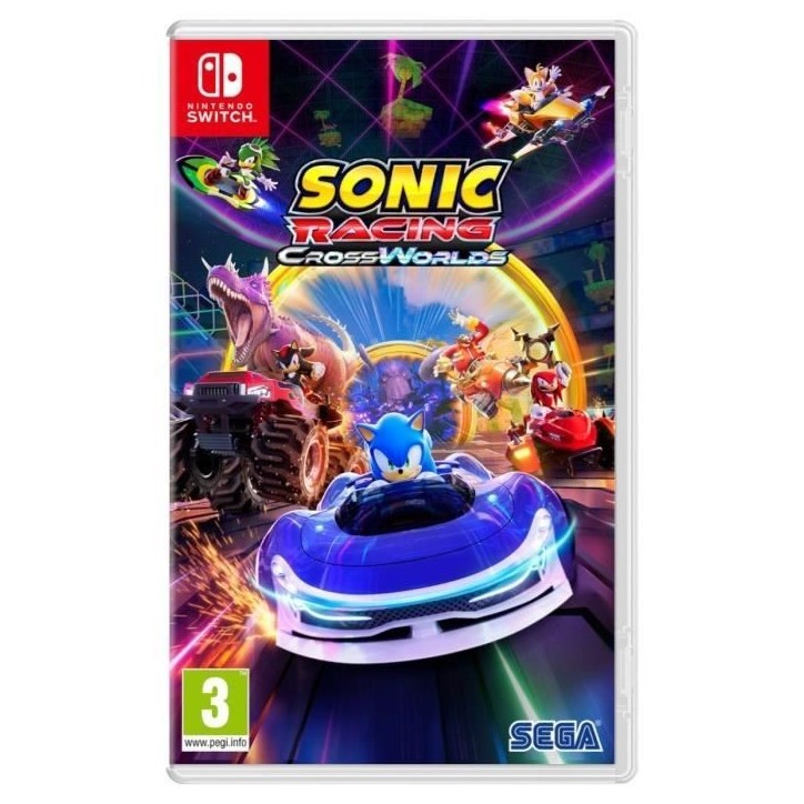 Sonic Racing : CrossWorlds - Jeu Nintendo Switch Sonic Racing : CrossWorlds - Jeu Nintendo Switch