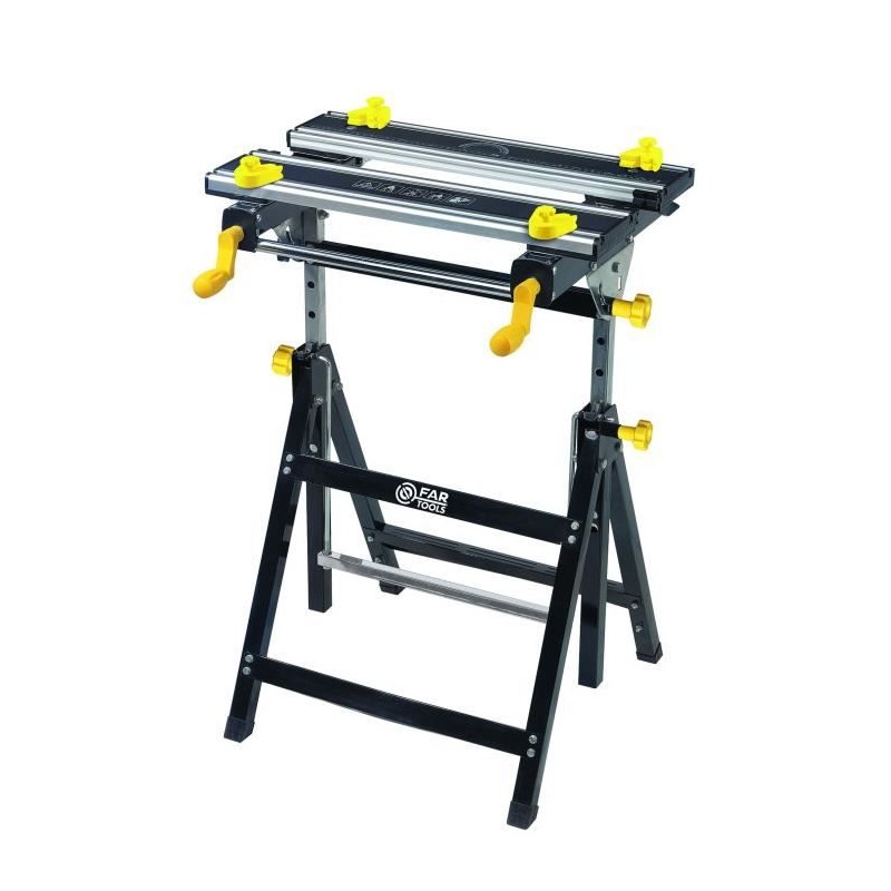 Etabli pliant FARTOOLS PRO - WB 100SB, plateau alu inclinable et haute Etabli pliant FARTOOLS PRO - WB 100SB, plateau alu inclinable et haute