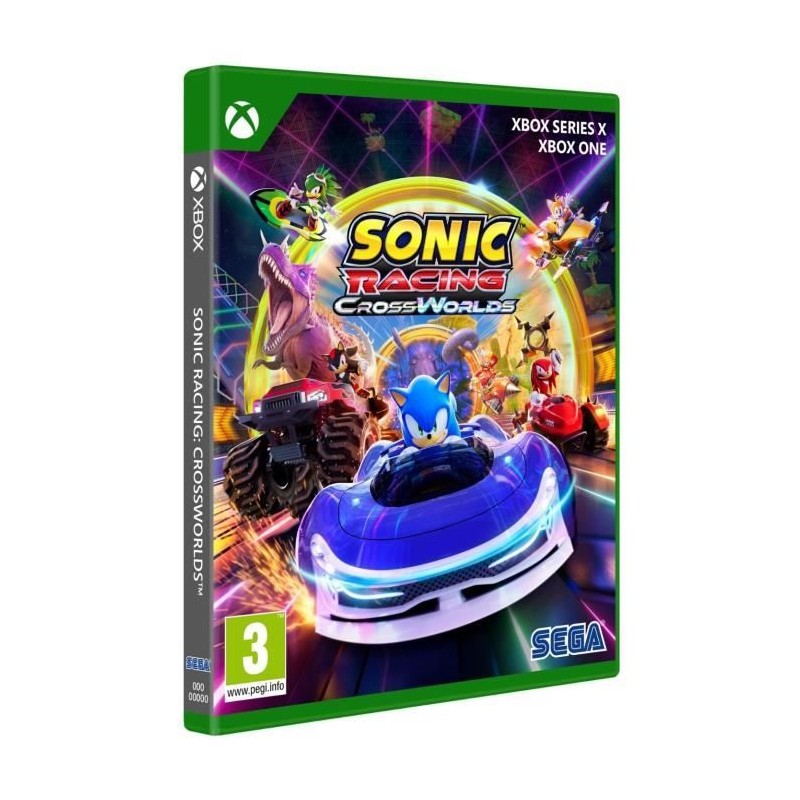 Sonic Racing : CrossWorlds - Jeu Xbox Series X