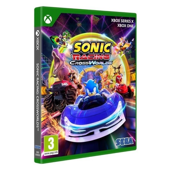 Sonic Racing : CrossWorlds - Jeu Xbox Series X Sonic Racing : CrossWorlds - Jeu Xbox Series X