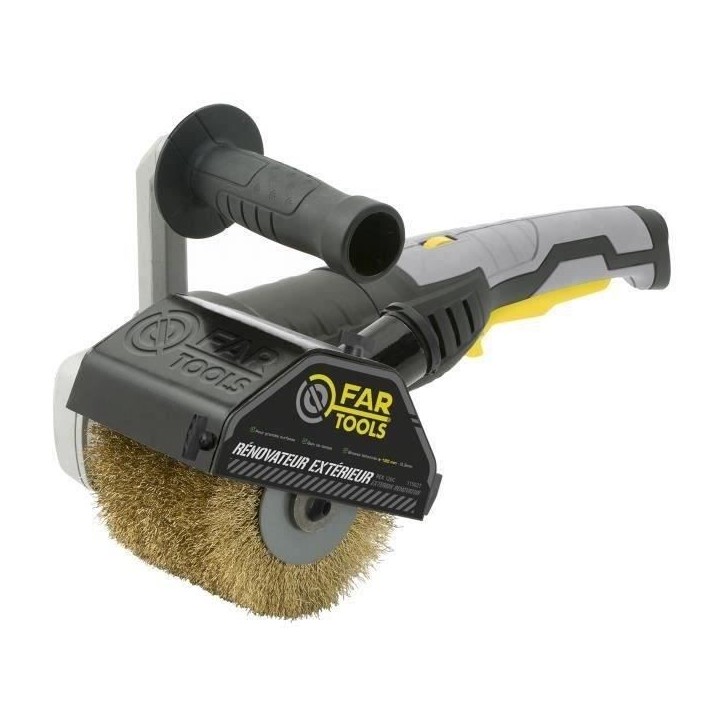 FARTOOLS PACK REX120C RENOVATEUR EXTERIEUR + BROSSE METALLIQUE DE PRECISION + BROSSE A LANIERES ABRASIVES DE PRECISION FARTOOLS PACK REX120C RENOVATEUR EXTERIEUR + BROSSE METALLIQUE DE PRECISION + BROSSE A LANIERES ABRASIVES DE PRECISION