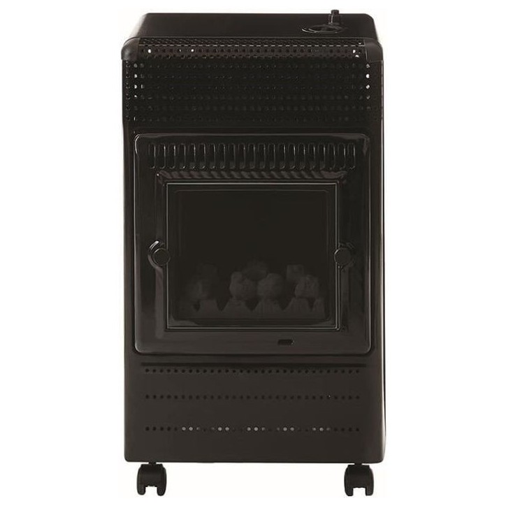 Chauffage d'appoint gaz Butane Favex Ektor Fire - Effet feu de cheminée - 3400 Watts - Infrableu - 3 puissances Chauffage d'appoint gaz Butane Favex Ektor Fire - Effet feu de cheminée - 3400 Watts - Infrableu - 3 puissances