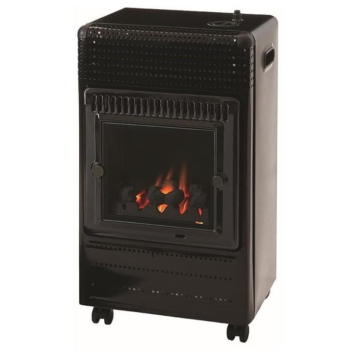 Chauffage d'appoint gaz Butane Favex Ektor Fire - Effet feu de cheminée - 3400 Watts - Infrableu - 3 puissances Chauffage d'appoint gaz Butane Favex Ektor Fire - Effet feu de cheminée - 3400 Watts - Infrableu - 3 puissances