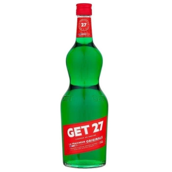 Liqueur Get 27 - Liqueur de menthe - France - 17.9%vol - 100cl