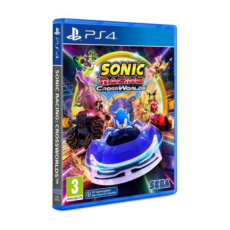Sonic Racing : CrossWorlds - Jeu PS4 Sonic Racing : CrossWorlds - Jeu PS4