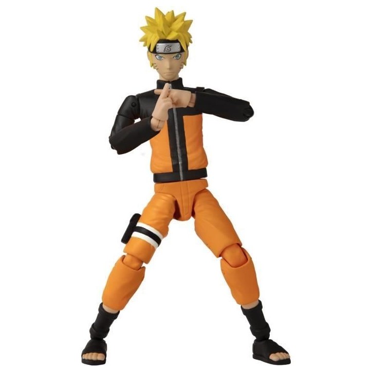 Figurine Anime Heroes Naruto Uzumaki 17 cm - BANDAI - Collectionnez toutes les figurines Anime Heroes de Bandai