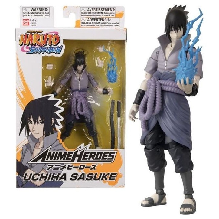 Figurine Anime Heroes 17 cm - Sasuke Uchiwa - BANDAI Naruto Shippuden Figurine Anime Heroes 17 cm - Sasuke Uchiwa - BANDAI Naruto Shippuden
