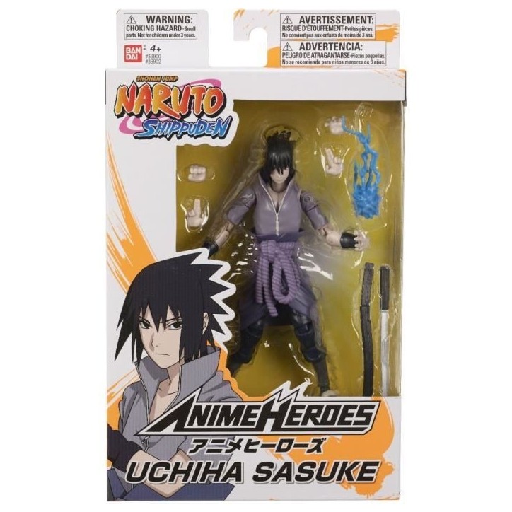 Figurine Anime Heroes 17 cm - Sasuke Uchiwa - BANDAI Naruto Shippuden Figurine Anime Heroes 17 cm - Sasuke Uchiwa - BANDAI Naruto Shippuden