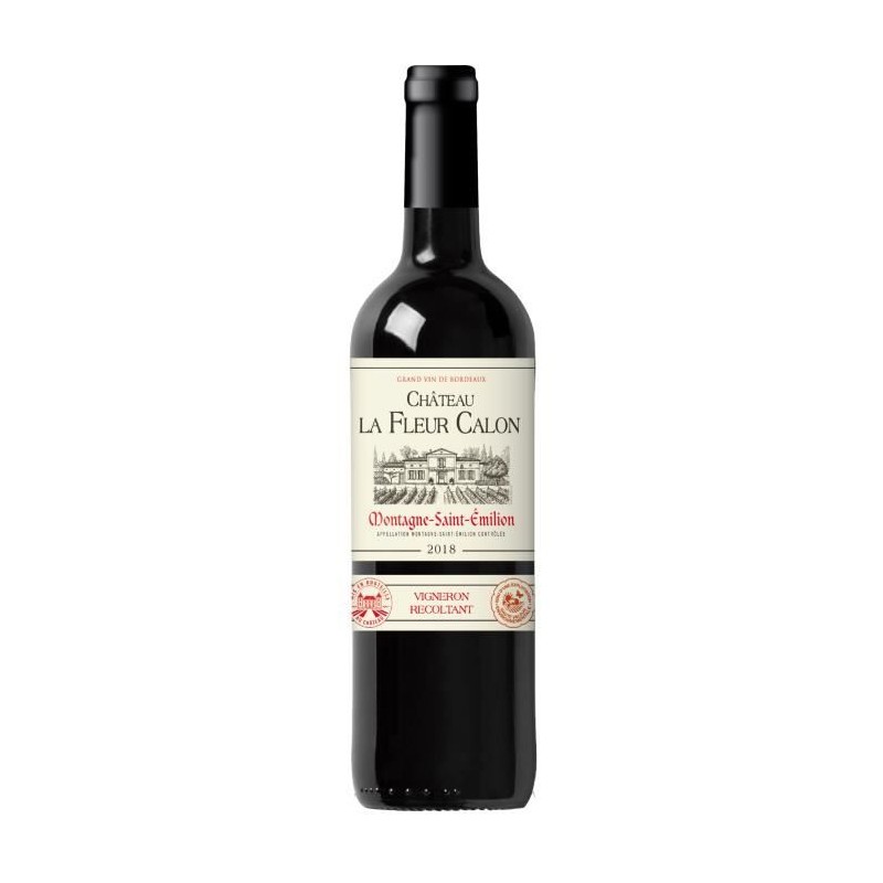 Château La Fleur Calon 2018 Montagne-Saint-Emilion - Vin rouge de Bor Château La Fleur Calon 2018 Montagne-Saint-Emilion - Vin rouge de Bor